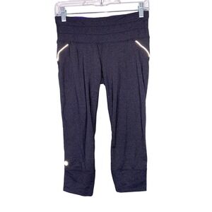 Athleta Women's Relay Cropped Yoga Leggings Pants Size Small